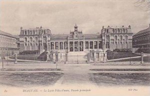 France Beauvais Le Lycee Felix Facade principale