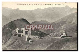 Postcard Old Pilgrimage N D Salette Shrine East and Obiou