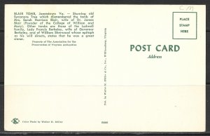 Virginia, Jamestown - Blair Tomb - [VA-239]