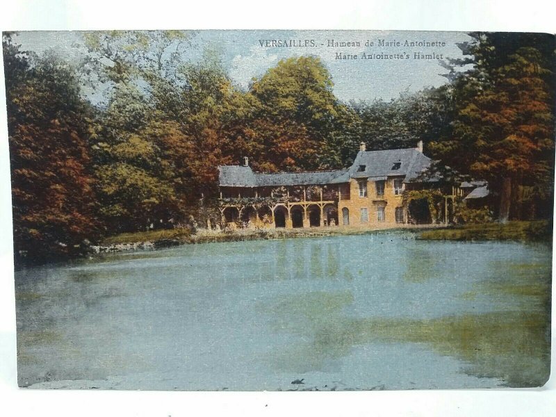 Marie Antoinettes Hamlet Home Versailles France Vintage Postcard