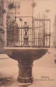 Germany Nuernberg Gaensemaennchen Brunnen