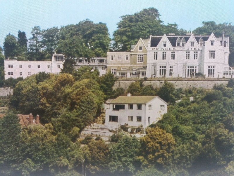 New Vintage Postcard Princes Hotel Torquay Devon 1970s VGC