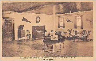 New York Highland Mills Academy of Jesus and Mary The Snuggery