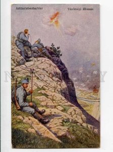 3068777 WWI GERMAN PROPAGANDA artillery observer Old