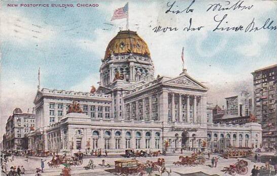Illinois Chicago New Post Office Building 1907