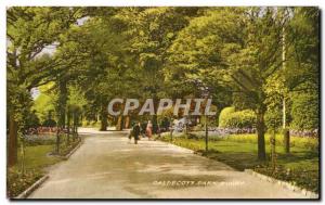 Postcard Old Caldecott Park Rugby