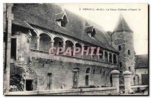 Postcard Old Nerac L and G Le Vieux Chateau of Henri IV
