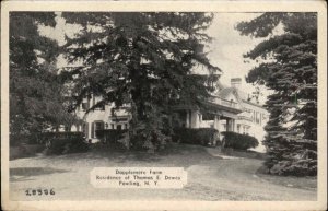 Pawling New York NY Dapplemere Farm Vintage Postcard