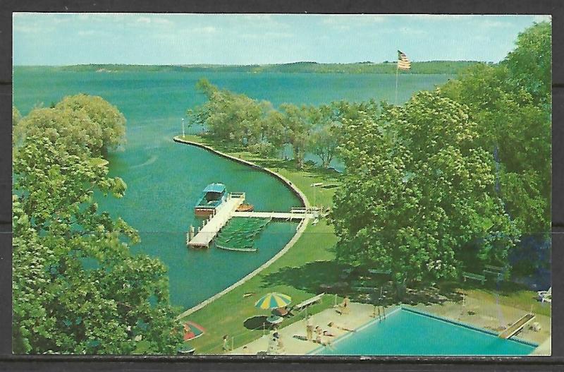 Wisconsin, Green Lake - Inspiration Point - Yacht Harbor - [WI-017]