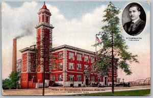 Des Moines Iowa 1920 Postcard Home Of Successful Farming Publishing Peabody KS