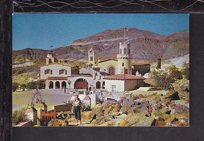 Death Valley Scotty's Castle,CA Postcard BIN 