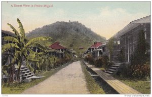 PEDRO MIGUEL, Panama , 1900-1910´s; A Street View In Pedro Miguel