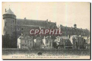 Old Postcard Laval Old Castle and the Palace of Justice