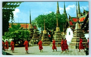 Scenery of Wat-Po BANGKOK Thailand Postcard