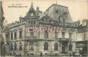 'Old Postcard Dijon - Caisse d''Epargne'