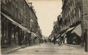 CPA VIRE - La Rue du Calvados (140581)