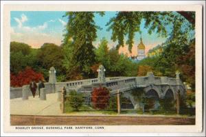 CT - Hartford. Hoadley Bridge, Bushnell Park