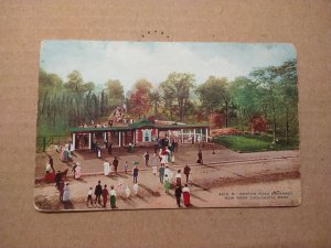 1907-15 Boston Road Entrance New York Zoological Park DB Quadri-Color Postcard