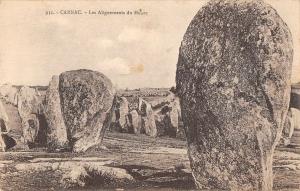 B107565 France Carnac Les Alignements du Menec real photo uk