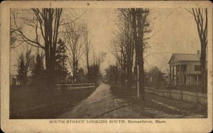 Bernardston Massachusetts MA South Street c1910 Vintage Postcard