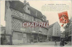 Old Postcard Chartres Maison du Saumon