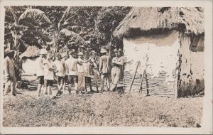 RPPC Postcard Mexican War Soldiers Mexico