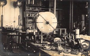 RPPC, Real Photo, Physics Lab, St Francis College, Quincy,IL,Old Post Card