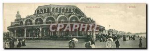 CARD DOUBLE Ostend Panorama of Kursaal