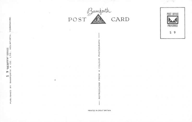 Kilts Post Card Kilt Comic Unused