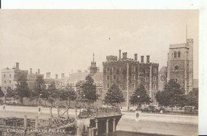 London Postcard - Lambeth Palace - Residence Archbishop of Canterbury Ref 17473A