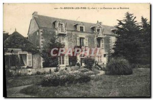 Old Postcard St Brevin Les Pins Le Château de la Guerche