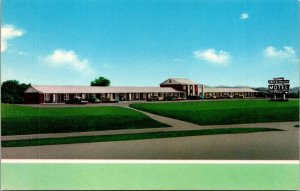 Vtg Lexington Virginia VA Green Valley Motel 1950s Unused Chrome Postcard