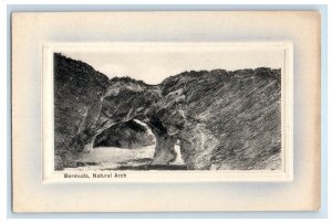 c1910's Bermuda Natural Arch Scenic View Unposted Antique Postcard 