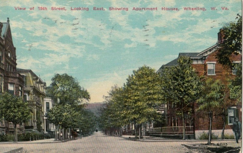 WHEELING, West Virginia, 1911; 15th Street, East