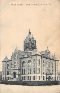 C20/ Kirksville Missouri Mo Postcard c1910 Adair County Court House