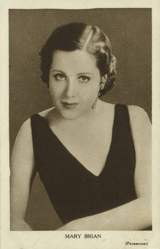 Movie Film Actress MARY BRIAN (1930s) Paramount