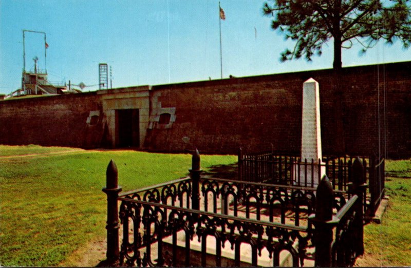 South Carolina Sullivan's Island Fort Moultrie Grave Of Indian Osceola