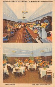 Greensboro North Carolina Manuel's Cafe & Restaurant, Multi-View Linen PC U7289