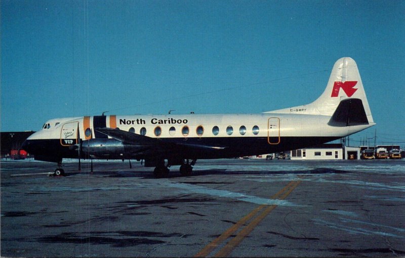 Airplanes North Cariboo Air Viscount 806 Winnipeg Manitoba