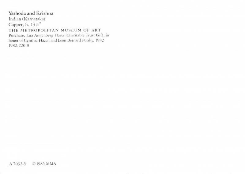 Yashoda and Krishna - Indian