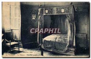 Old Postcard Vizille Chateau Presidential Room