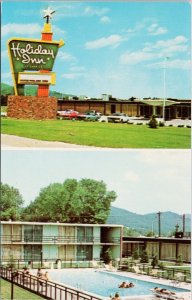 Holiday Inn Hotel Williamsburg KY Kentucky Pool Unused Vintage Postcard H34