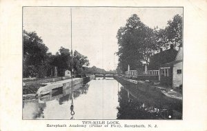 Ten Mile Lock Zarephath Academy Pillar of Fire New Jersey 1910c postcard