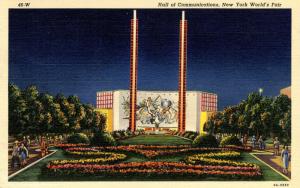 NY - 1939 New York World's Fair. Hall of Communications