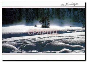 Modern Postcard Images of our mountains in winter