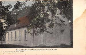 Elizabeth Pennsylvania Donegal Presbyterian Church Antique Postcard K14415