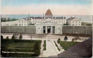 Penitentiary Kingston Ontario ON UNUSED Antique Postcard D99