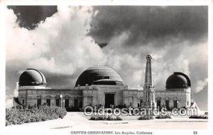 Griffith Observatory Space Los Angeles, CA, USA Unused 