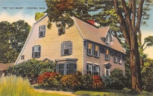 The Old Manse in Concord, Massachusetts