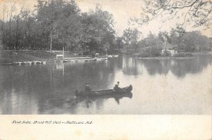 Boat Lake, Druid Hill Park Baltimore, Maryland MD Postcards